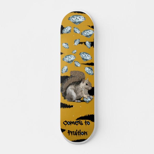 Skate Diamantes para o inverno (Frente)