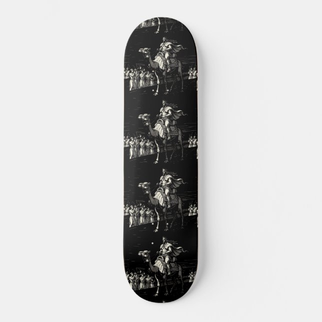 Skate Dicionário Infernal Cavaleiro-Camel Paimon  (Frente)