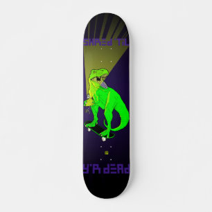 Skate Dinossauro da equipe mim - mini