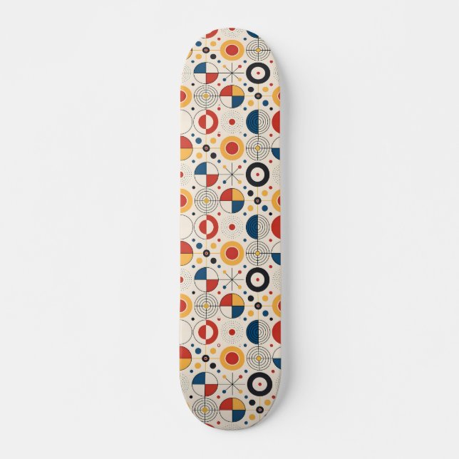 Skate diseño geométrico (Frente)
