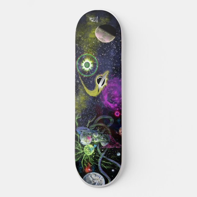 Skate Diva Espacial (Frente)