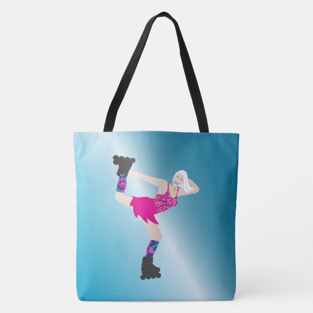 Skate Diva Tote Bag (Frente)