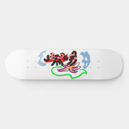 Skate Diversão de verão com carboidrato