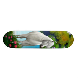 Skate do cavalo branco