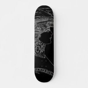 Skate do chapéu das senhoras