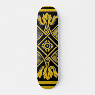 Skate do design floral