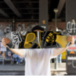 Skate do estilo do Grafite amarelo | Pavimento do<br><div class="desc">Skate do estilo do Grafite amarelo | Pavimento do skate de Grafite - Este skate de Grafite personalizado faz um excelente presente para qualquer um que adora skate.</div>