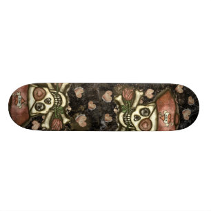 Skate do gráfico do amor do pirata