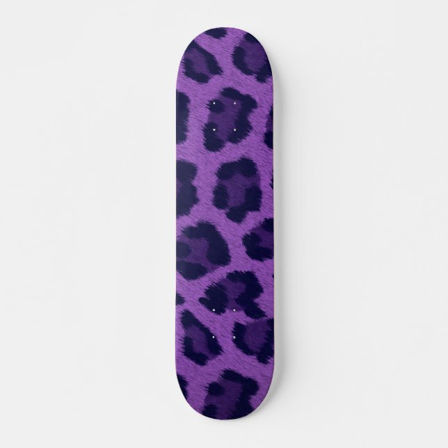 Skate do "LEOPARDO" (ROXO) (Frente)