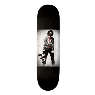 Skate do miúdo do zombi