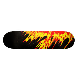 SKATE DO PÁSSARO DO FOGO - DESIGN DE PHOENIX