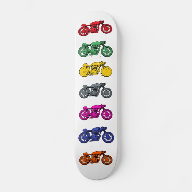 Skate do piloto do café (Frente)