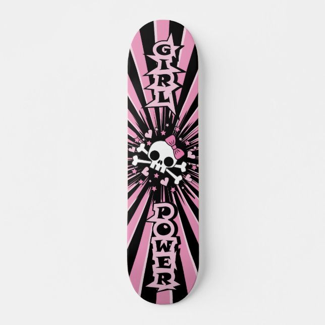 Skate do poder da menina (Frente)
