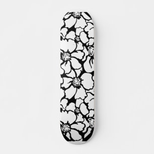 skate do teste padrão de flor