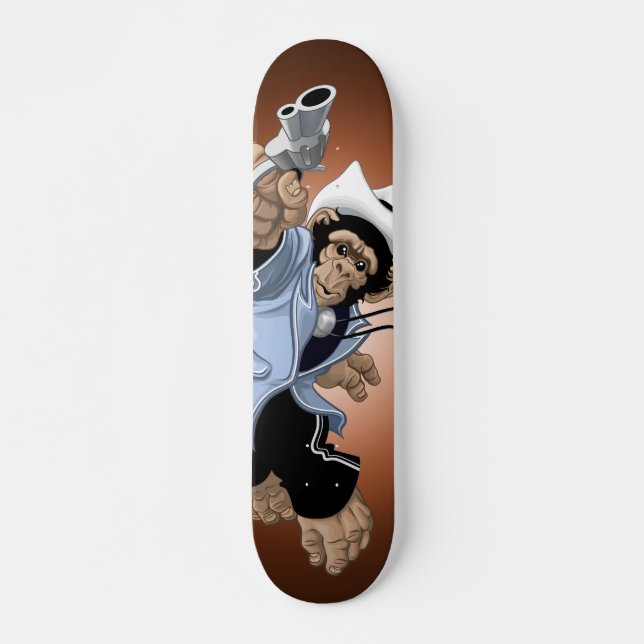 Skate do tiro do chimpanzé do uísque (Frente)