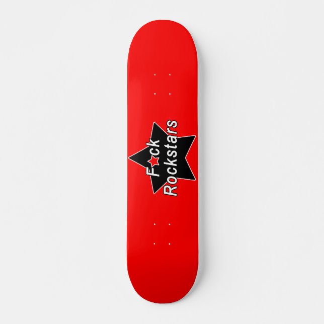 Skate do vermelho de Rockstar (Frente)