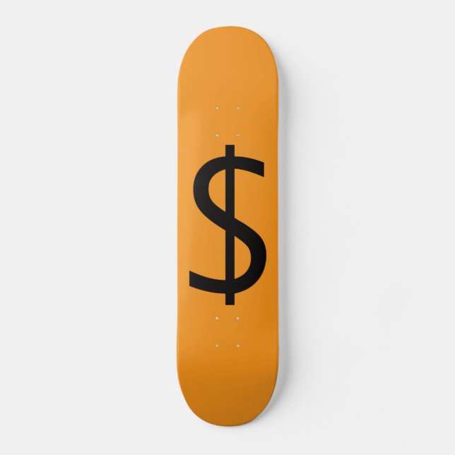 Skate Dólar $ign Laranja  (Frente)