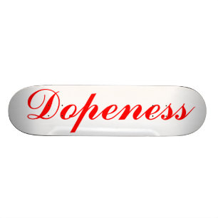 Skate Dopeness pelos dentes brindados