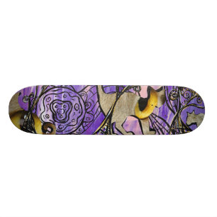 Skate dos olhos de gatos