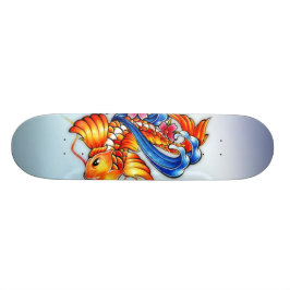 Skate dos peixes de Koi do vôo pro