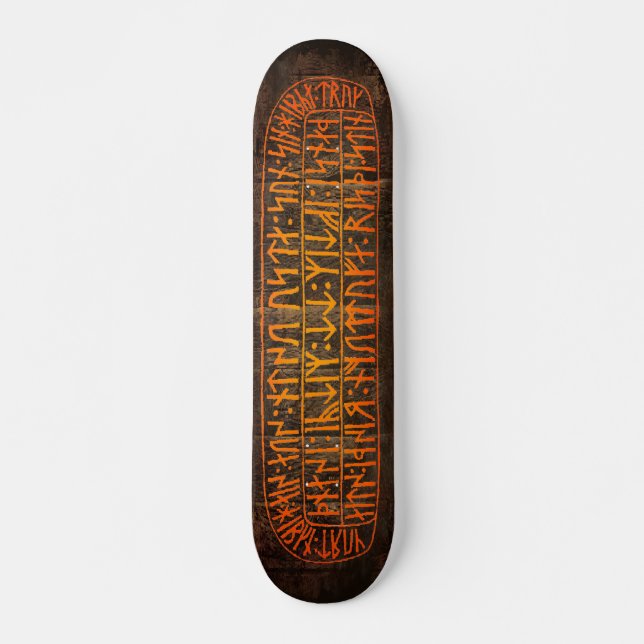 Skate dos Runes de Viking (Frente)