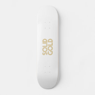 SKATE DOURADO SÓLIDO