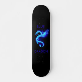 Skate Dragão Azul
