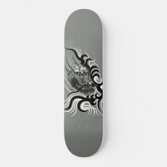 Skate Dragão da China em Tattoostyle (Frente)