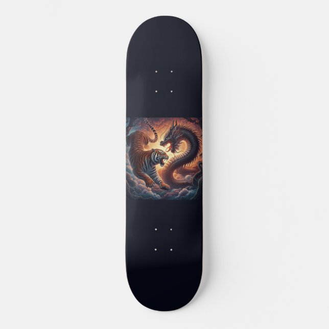 Skate Dragão e Tigre (Frente)