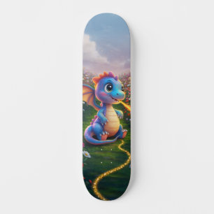 Skate Dragão Fofo