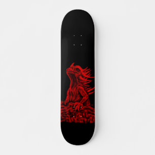 Skate Dragão vermelho pequeno