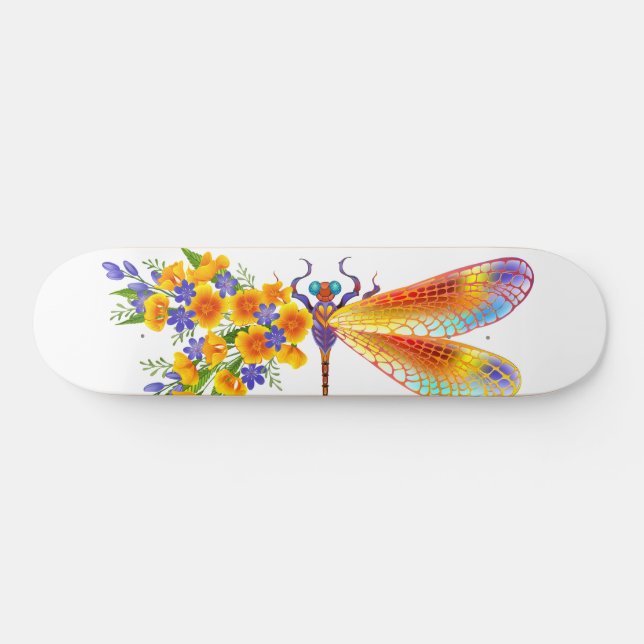 Skate Dragonfly Amarelo (Horz)