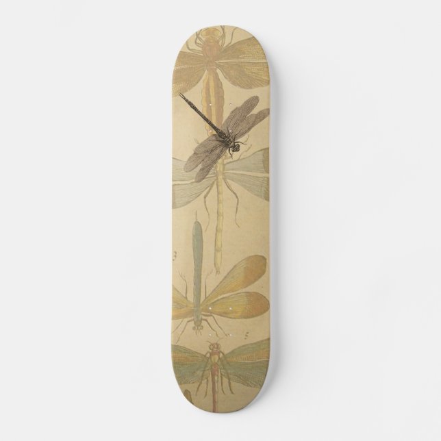 Skate Dragonfly Vintage Desenho Clássico Antiquado (Frente)