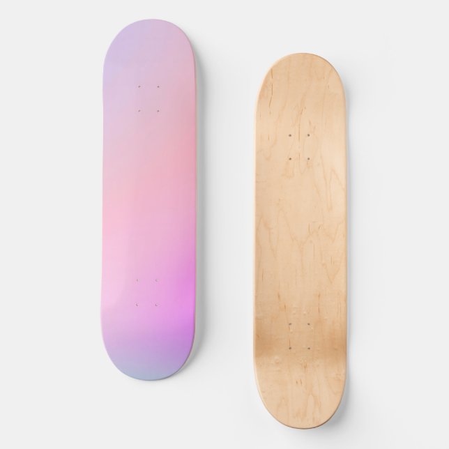 Skate Dreamy Cotton Candy Pastel Gradient (Frente)