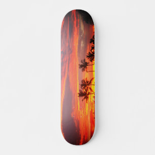 Skate Dreamy Tropical Sunset