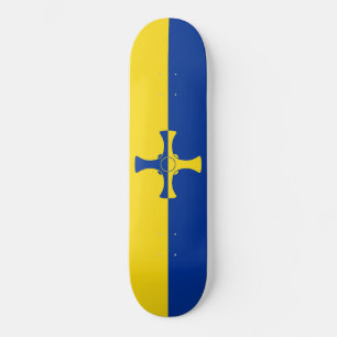 Skate Durham Flag (Condado de England, Reino Unido)