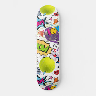 Skate 😍 🤩 Eclectic tênis com 🎾 padrão Skatebo