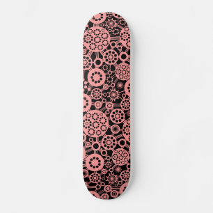 Skate Ecossistema - Cor-de-rosa macio em preto