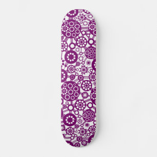 Skate Ecosystem - Plum on White