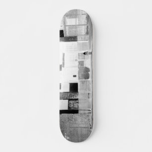 Skate Edifício Abandonado Antigo negativo