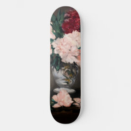 Skate Edouard Manet - Vaso de Peônias em Pequeno Pedesta