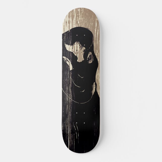 Skate Edvard Munch - O Beijo IV (Frente)