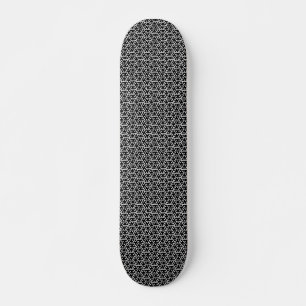 Skate Efeito Domino - v2 - Preto e Branco