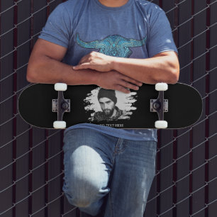 Skate Efeito Fotográfico Personalizado Moderno