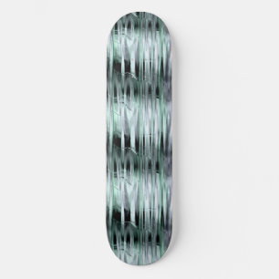 Skate Efeito Metálico Líquido Verde