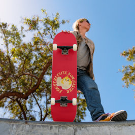 Skate EGGSTRA BONITA PARA A PÁSCOA do pintinho páscoa en