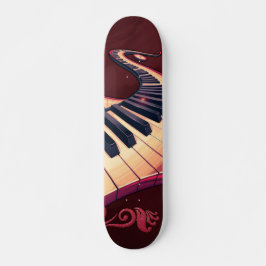 Skate Elegance in motion, the curved piano. 