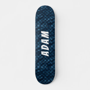 skate elegante azul