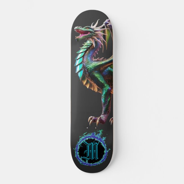 Skate *~* Elemento Azul AP88 Dragão Elemental Fierce (Frente)