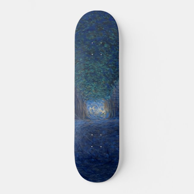 Skate Em Dusk (Paisagem Noturna) (Cena Noturna) (Frente)